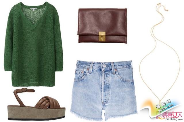 搭配牛仔短裤的七种方法 让短裤不再单调