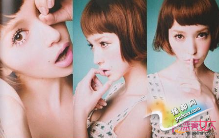 学画垂眼妆 女汉纸也变萌妹纸