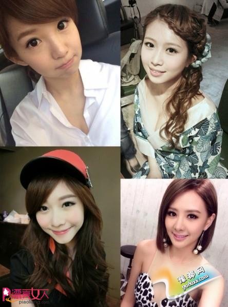 台湾宅男女神排行榜出炉 护肤究竟哪家强