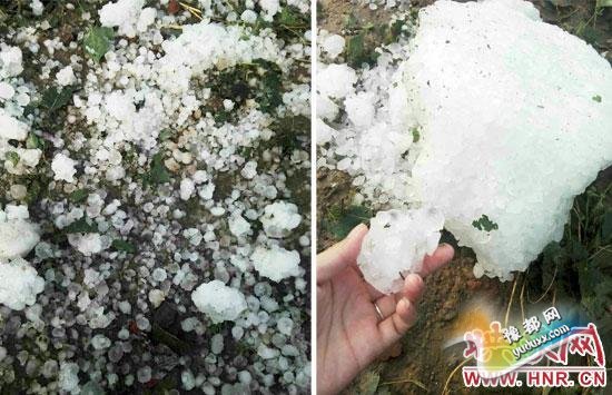 河南今晚雷雨冰雹将继续 伴短时大风(图)