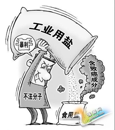 两万多吨假盐流入河南等7省市 够500万人吃1年