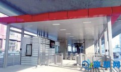郑州陇海路BRT站台完工 1个站台双向免费换乘