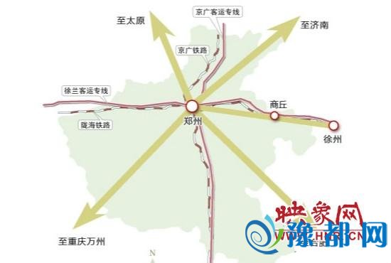 郑合铁路明日开工建设 “米字型”高铁网络成型