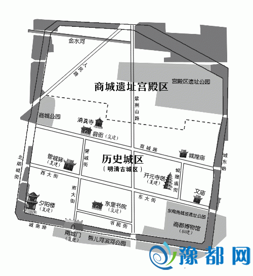郑州将重现千年商都风貌和明清古城风貌