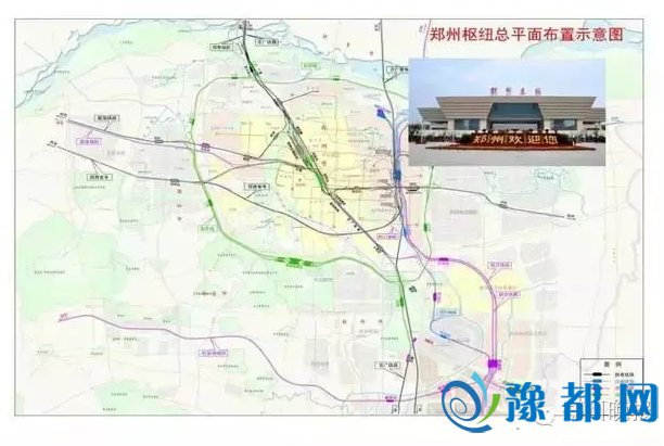 郑州人出行会越来越方便 未来要建三大高铁站