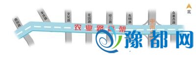 郑州农业路中州大道立交将试通车 东西南北互通