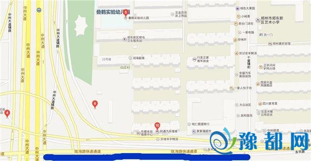 郑州永平路部分路段北侧封闭施工 机动车不受影响