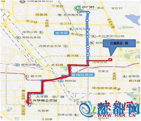 10月26日起 郑州903路公交线路将进行优化调整