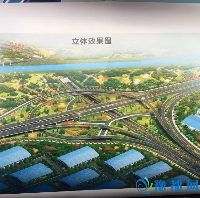 郑州国道107与经北四路互通式立交年底有望通车