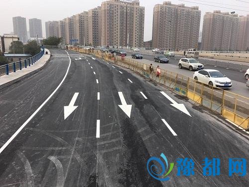  郑州金水路高阳桥东侧拼宽段竣工 9日早7点前放行