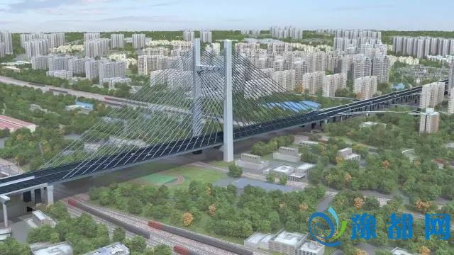 郑北大桥来啦！郑州将建一座斜拉桥跨越火车北站