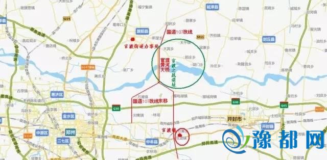 官渡黄河大桥进展顺利 新乡人去郑州又多一条路