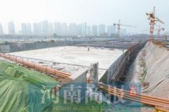 郑州东三环正建下穿隧道 预计2018年年底通行