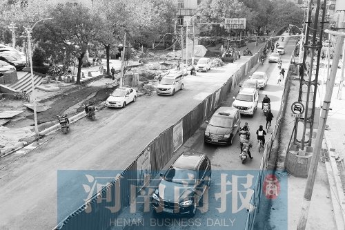 曾经的“搓板路”要大变脸 商城路快车道有望下周通车