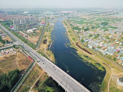 郑州千古名河索须河展新颜 新增水面1300多亩