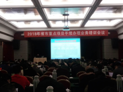 郑州市召开2018年省市重点项目手续办理 业务培训会