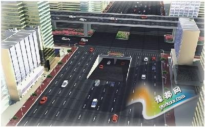  郑州紫荆山路下穿陇海路隧道明年7月底完工